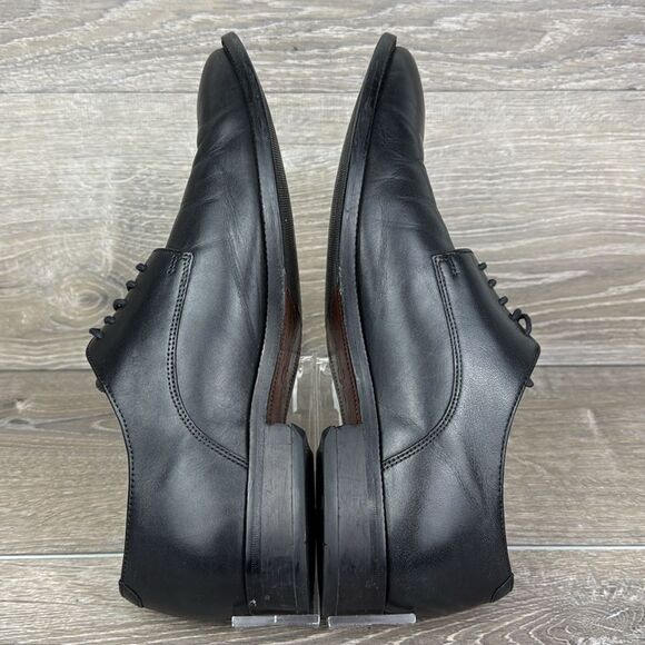 Cole Haan x Nike Air Men’s Sz 10.5M Black Leather Lace Up Classic Oxfords - Picture 10 of 15